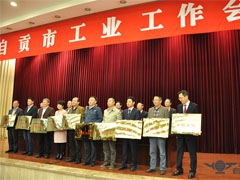 我公司喜获2015年全市工业综合实力十强企业