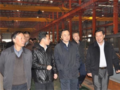 省政协副主席高烽一行莅临我公司调研