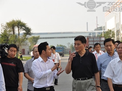 省政协副主席率视察组莅临公司视察