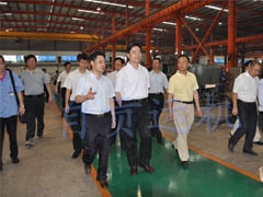 副省长甘霖莅临公司调研