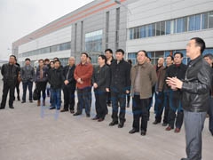 市政协主席梁国定率政协委员莅临公司考察