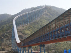 公司研制成功具有发电功能的带式输送机