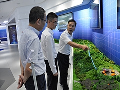 市委常委、市纪委书记、市监委代理主任李文星、委常委、高新区党工委书记张帮举一行临公司调研