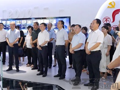 四川省退役军人事务厅领导一行莅临运机集团参观调研退役军人就业工作情况